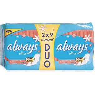 Гігієнічні прокладки Always Ultra Fresh Normal Plus 18 шт (4015400175483) зображення 1