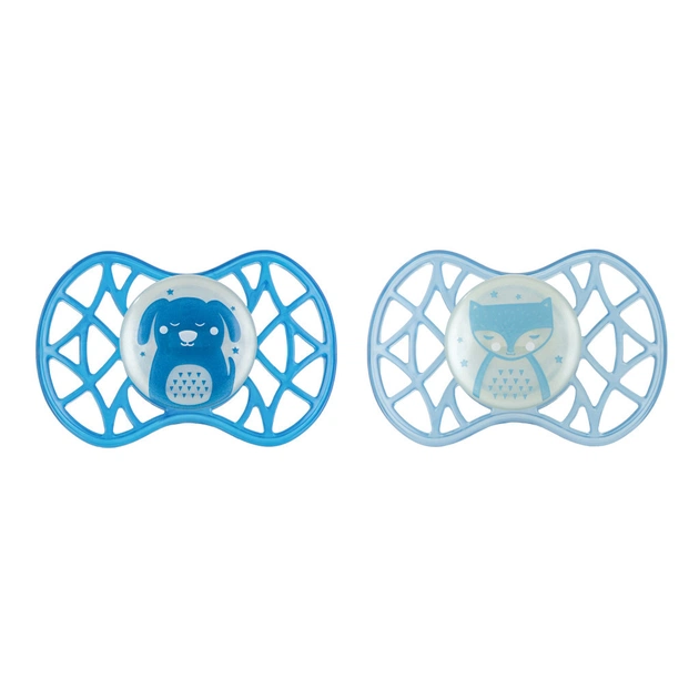 Пустушка Nuvita Air55 Explore 6m+ ортодонтична (світиться у темряві) (NV7086GM) - picture 1