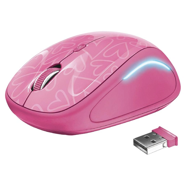 Мишка Trust Yvi FX pink (22336) - зображення 1