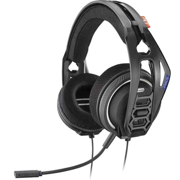 Навушники Plantronics RIG 400HS BLK HDST SIEE EA Black (206808-05) - изображение 1