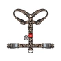 Шлея для собак WAUDOG H-подібна анатомічна Nylon з QR адресником "Леопард" пластиковий фастекс S (343-4066) - зменшене зображення 2