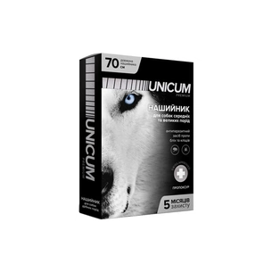 Нашийник для тварин Unicum Premium проти бліх та кліщів для собак 70 см (4820150201715) зображення 1
