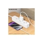 Зарядний пристрій BOROFONE BN28 Fuente USB-C PD30W + cable USB-C to Lightning White (6941991120305) - зменшене зображення 8