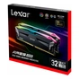 Модуль пам'яті для комп'ютера DDR5 32GB (2x16GB) 7200 MHz Ares RGB Black Lexar (LD5U16G72C34LA-RGD) - зменшене зображення 5
