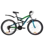 Велосипед Discovery 26" CANYON AM2 Vbr рама-19" 2019 чорно-синій із зеленим (OPS-DIS-26-190) - зменшене зображення 1