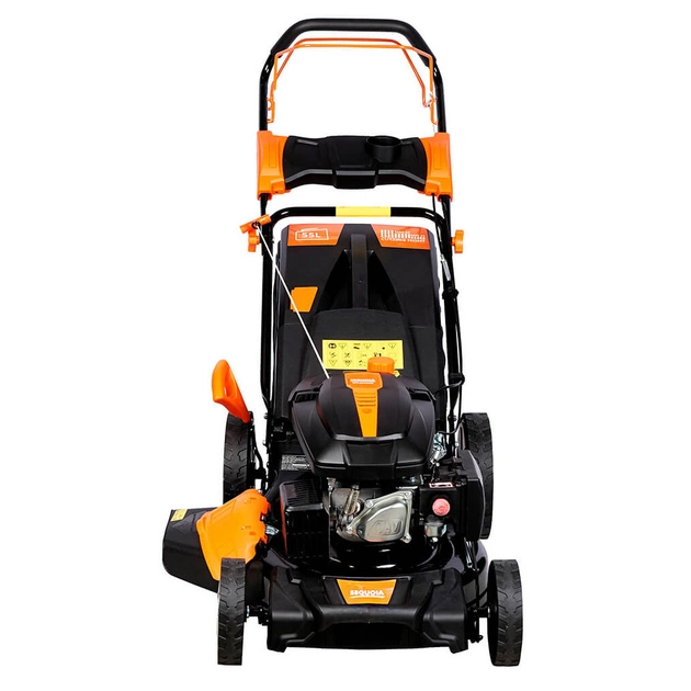 Газонокосарка SEQUOIA бензинова, самохідна, 3.70 кВт, 46 см, 55 л (SPLM4600) - зображення 3