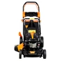 Газонокосарка SEQUOIA бензинова, самохідна, 3.70 кВт, 46 см, 55 л (SPLM4600) - зменшене зображення 3