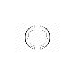 Гальмівні колодки FERODO FSB4004 зображення 1