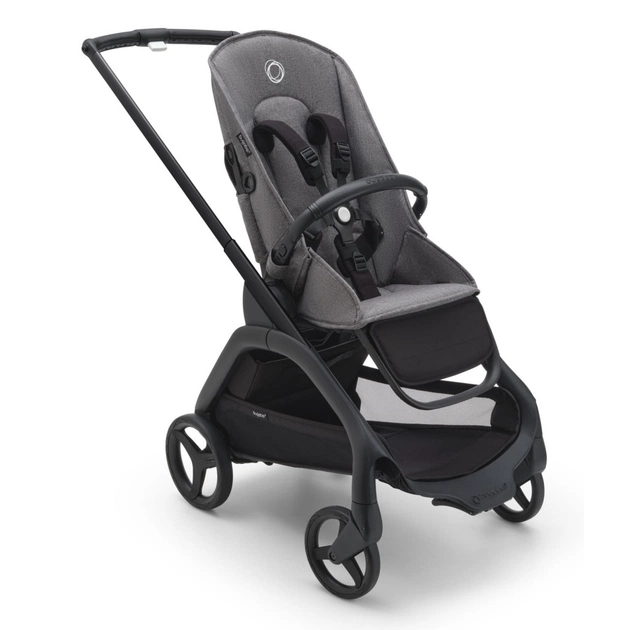 Коляска Bugaboo Dragonfly Black/Grey Melange (без капюшона) (100047023) - изображение 1