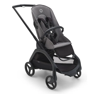 Коляска Bugaboo Dragonfly Black/Grey Melange (без капюшона) (100047023) зображення 1