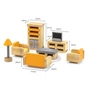 Игровой набор Viga Toys Деревянная мебель для кукол PolarB Гостиная (44037) - уменьшенное изображение 3