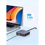 Зарядний пристрій Ugreen 6xUSB 200W (4хUSB-C+2xUSB-A) Gan CD271 (40914) - зменшене зображення 5