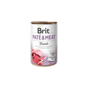 Вологий корм для собак Brit Care Pate and Meat для дорослих собак з ягням (8595602557431) зображення 1