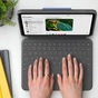 Чохол до планшета Logitech Rugged Folio - GRAPHITE - UK (L920-009319) - зменшене зображення 7