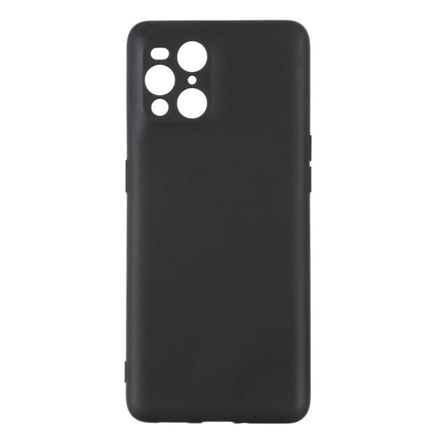 Чохол до мобільного телефона Armorstandart Matte Slim Fit OPPO Find X3 Pro Camera cover Black (ARM67120) - зображення 1