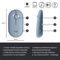 Мишка Logitech M350 Wireless Blue Grey (910-005719) - зменшене зображення 6