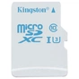 Карта пам'яті Kingston 64GB microSD class 10 UHS-I U3 (SDCAC/64GBSP) - зменшене зображення 1