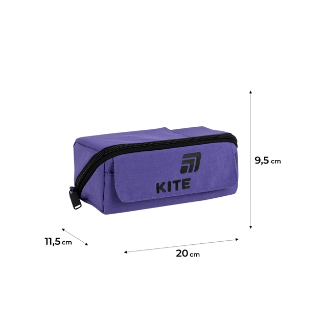 Пенал Kite 2702-4 фіолетовий (K26-2702-4) - изображение 6