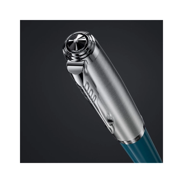Ручка перьевая Parker PARKER 51 Teal Blue CT FP F (55 311) - изображение 3