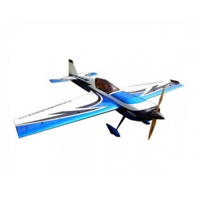 Радіокерована іграшка Precision Aerobatics Літак Katana MX 1448мм KIT (синій) (PA-KMX-BLUE) - изображение 1