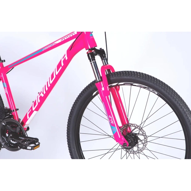 Велосипед Formula 27.5" MOTION DD FR рама-16" AL 2026 рожевий з білим (OPS-FR-27.5-299) - изображение 4