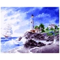 Картина по номерам Strateg Морський пейзаж 40х50 см (VA-2636) - зменшене зображення 1