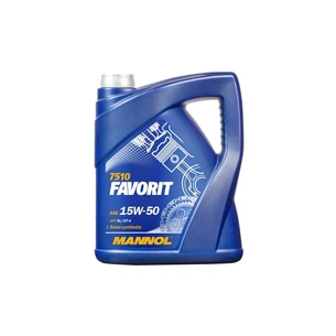 Моторна олива Mannol FAVORIT 5л 15W-50 (MN7510-5) зображення 1