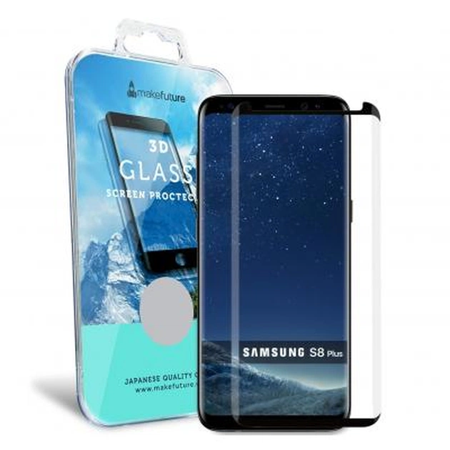 Плівка захисна MakeFuture Samsung S8 Plus Black 3D (MF3D-SS8PB) - изображение 1