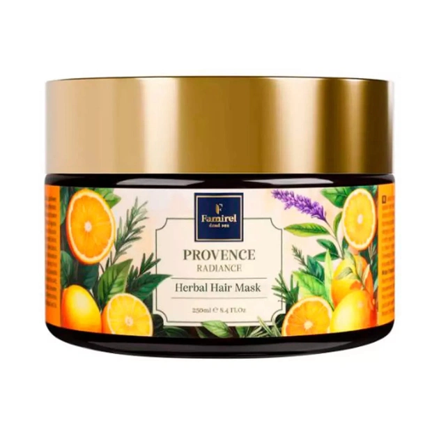 Маска для волос Famirel Provence Radiance Herbal Hair Mask 250 мл (7290114087308) - изображение 1