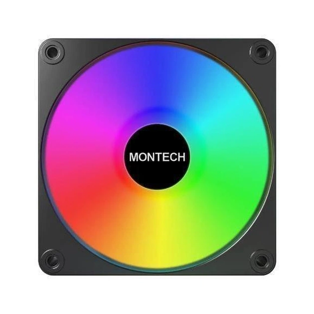 Кулер для корпуса MONTECH GF120R V2 ARGB PWM (B) - изображение 1