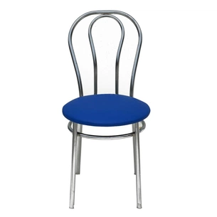 Кухонный стул Примтекс плюс Tulipan chrome S-5132 Синий изображение 1