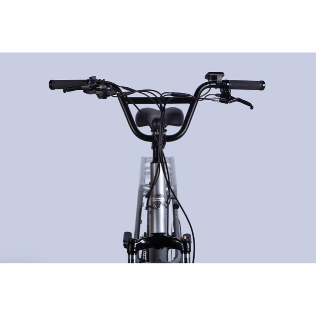 Электровелосипед Dorozhnik 20" ADAMANT DD FR рама-18,5" 8B 17.5А*г 500Вт 2026 срiблястий (ELB-D-20-076) - изображение 6