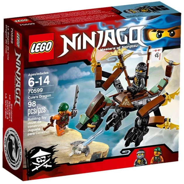 Конструктор LEGO Ninjago Дракон Коула (70599) - зображення 1