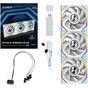 Кулер для корпуса Lian Li UNI Fan SL WIRELESS LCD 120-3, White (G99.12SLLCD1W3W.00) - уменьшенное изображение 12