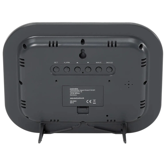 Настінний годинник Technoline WS8005 Silver/Black (DAS301208) - picture 2