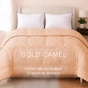 Ковдра MirSon Набір 9550 Gold Camel Hand Made Ковдра зимова Полуторна 140х205 Wool + Подушка 50х70 (2200010806359) - зменшене зображення 2