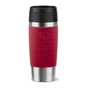 Термокружка Tefal Travel Mug Classic, 360мл, нержавіюча сталь, червоний (N2020410) - preview 1