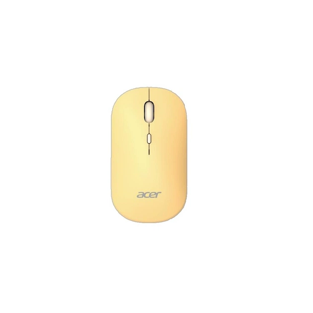 Мишка Acer AMR130 Optical Wireless Yellow (GP.MCE11.04B) - зображення 1