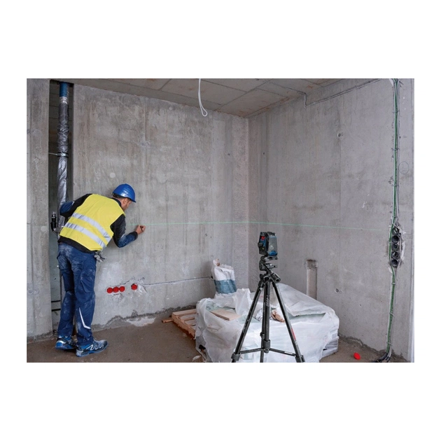 Лазерний нівелір Bosch GCL 2-50 G, до 15м, 0.3мм/м, з штативом BT 150, тримачем RM 10, чохол (0.601.066.M01) - picture 3