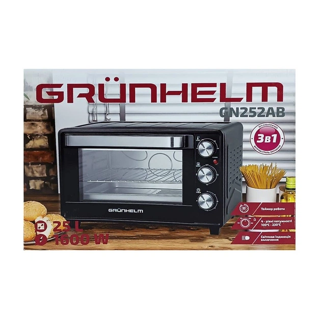 Електропіч Grunhelm GN252AB - picture 11