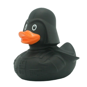 Іграшка для ванної Funny Ducks Качка Black Star (L2074) зображення 1