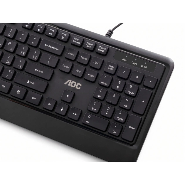 Комплект AOC KM220B USB UA Black (KM220B/97) - изображение 6