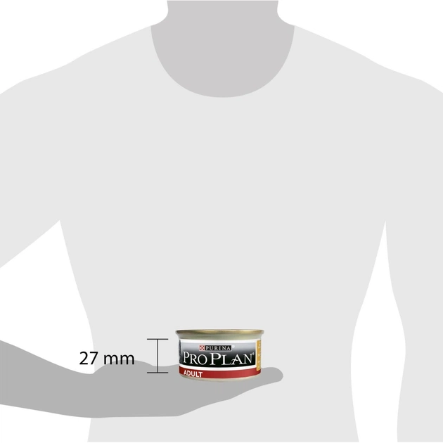 Вологий корм для кішок Purina Pro Plan Adult З куркою 85 г (8445290173218) - picture 9