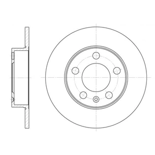 Гальмівний диск REMSA 6547.00 зображення 1