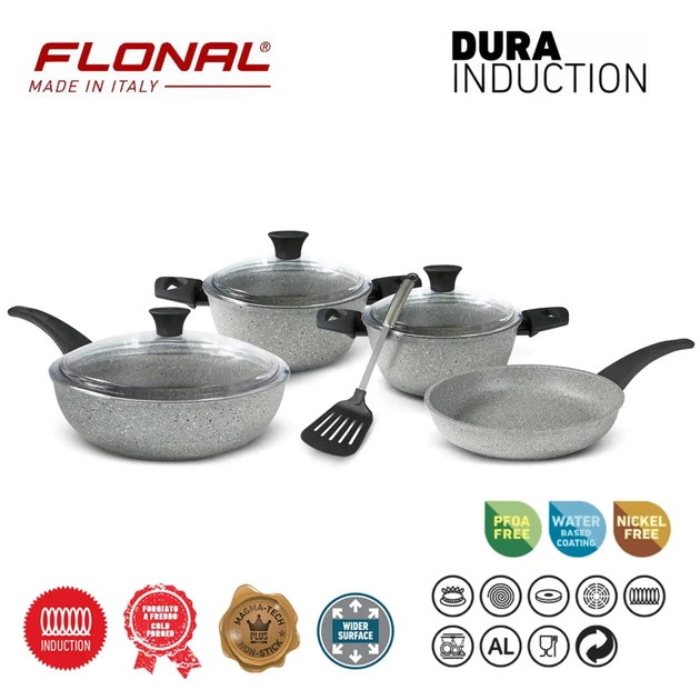 Набір посуду Flonal Dura Induction 8 предметів (DUISET08PZ) - picture 3