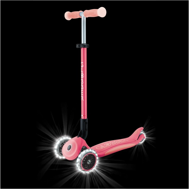 Самокат Globber Elite колеса з підсвіткою Рожевий (839-110) - picture 10