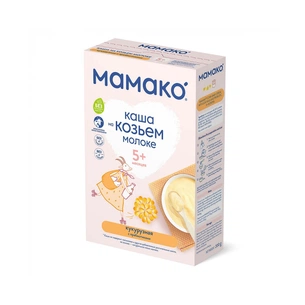 Дитяча каша MAMAKO кукурудзяна з пребіотиками на козячому молоці 200 г (4607088796434) изображение 1
