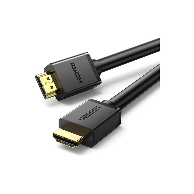 Кабель мультимедийный HDMI M to HDMI M 2.0m HD104 black Ugreen (10107) - изображение 1