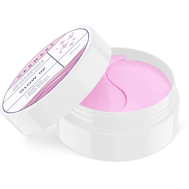 Патчі під очі Mermade Glow Up Освітлювальні гідрогелеві 60 шт. (4820241302178) - picture 2