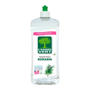 Засіб для ручного миття посуду L'Arbre Vert Розмарин 750 мл (3450601018039/3450601047152) зображення 1